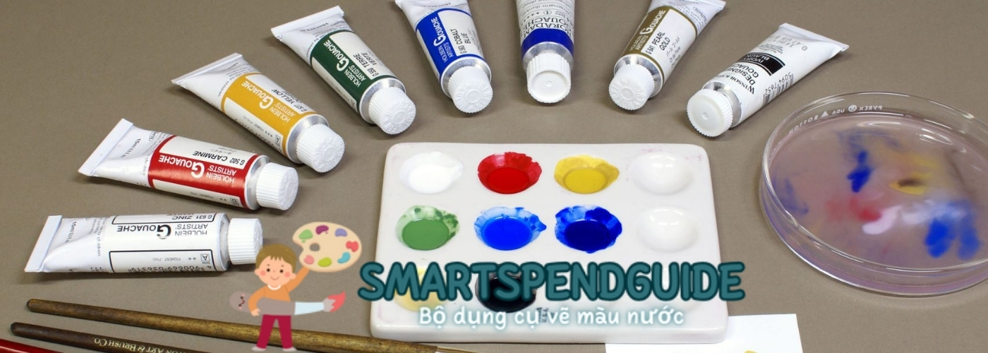 Khuyến Mãi BỘ DỤNG CỤ VẼ MÀU NƯỚC SMARTSPENDGUIDE (2)